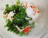 水切り不要★豆腐とワカメの落とし焼き作り方1写真