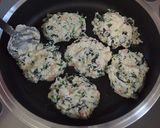 水切り不要★豆腐とワカメの落とし焼き作り方3写真