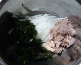 材料３つ♪ツナとわかめのオニオンサラダ☆作り方4写真