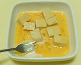 レンジで簡単♪高野豆腐でパンプディング作り方3写真