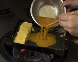 天然だしパックで作る だし巻き卵作り方4写真