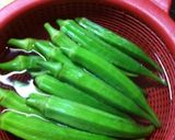 おくら辛子明太子作り方1写真