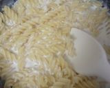 ひとりランチにも。豆乳クリームマカロニ作り方4写真
