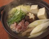 天然だしパックで作るひとりじめ鶏小鍋作り方4写真