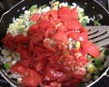 生トマトで夏野菜のミートソース作り方4写真