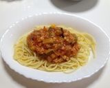 生トマトで夏野菜のミートソース作り方7写真