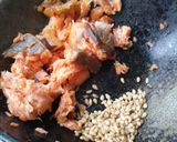 おにぎり:たっぷり焼鮭作り方1写真