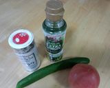 トマトときゅうりのサラダ作り方1写真