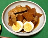 圧力鍋で作る・鶏と大根と卵のすっぱ煮作り方9写真