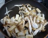 サーモンときのこのクリームパスタ作り方3写真