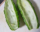 苦くないよ(*´ω｀*)ゴーヤのおひたし作り方1写真