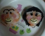 2012年 秋 キャラ弁＊はなかっぱ＊作り方5写真