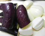 ナスとたまねぎのコンソメ煮浸し・冷製作り方1写真