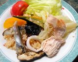 もずくとシシャモのパエリア作り方10写真