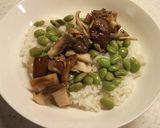するてんと枝豆ときのこのカレー作り方10写真