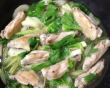 鶏モモ肉とセロリのさっぱり塩炒め！作り方5写真