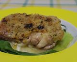 チキンのマスタードパン粉焼き作り方9写真