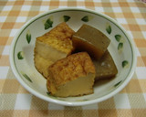 ★簡単！＊厚揚げ豆腐とこんにゃくの煮物＊作り方8写真
