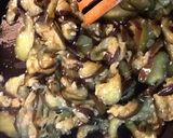 茄子と挽肉の味噌炒め作り方8写真