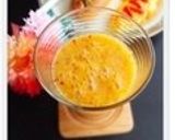 朝食♪ぶどう＊オレンジのジュース作り方3写真