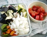 ダッチオーブンでなんちゃってラタトゥイユ作り方1写真