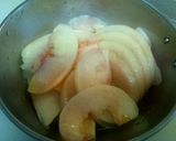 俺流！ちょっぴりオシャレに桃の冷製パスタ作り方3写真