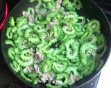 簡単‼ゴーヤと豚肉のカレー炒め作り方5写真