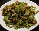 簡単‼ゴーヤと豚肉のカレー炒め作り方8写真