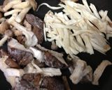 キノコの味噌炒め※作り方1写真