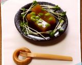 夏のおもてなしに♡枝豆と卵の寒天寄せ作り方5写真