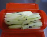 ルクエで簡単　なすのレンジ蒸し作り方1写真