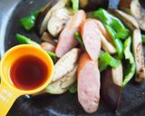 なすとピーマンウィンナーの夏野菜炒め作り方4写真
