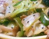冷蔵庫の余り物で簡単！あっさり野菜炒め。作り方6写真
