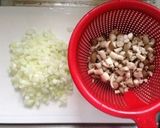 ザ☆信州みそ野沢菜しめじなドライカレー作り方1写真
