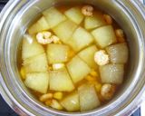 夏に食べたい！冬瓜の海老あんかけ作り方3写真