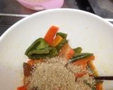レンジで簡単☆ピーマンと人参の甘辛煮作り方5写真