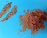 ご飯やおつまみに☆たらことくらげの和え物作り方2写真
