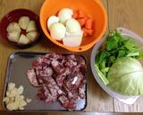 特製スープ【野菜と豚軟骨のハーモニー】作り方1写真