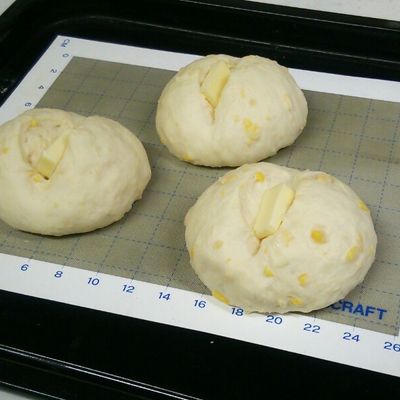 Hb☆たっぷりコーンのコーンパン by ふうさく77 【クックパッド】 簡単