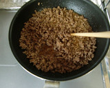 ★簡単！合挽肉と卵の＊そぼろ丼＊です。♪作り方3写真