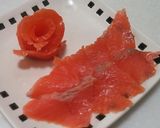 サーモンとイクラの冷製親子パスタ＊*作り方1写真