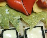 黒子のバスケキャラ弁 緑間のしんちゃん♪作り方2写真