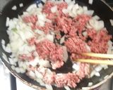 フライパンで作る！ひき肉と野菜のカレー作り方3写真