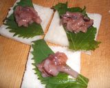 いかめんたいカナッペ作り方2写真