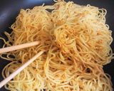 茄子の塩焼きそば作り方3写真