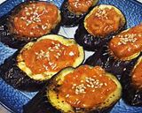 茄子の味噌キムチ田楽♪作り方5写真