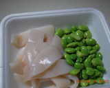 簡単中華♪　いかと枝豆の炒め物作り方3写真