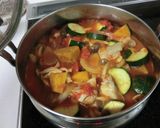 簡単☆鶏肉と野菜のトマト煮作り方9写真