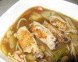 残り物のカレーde具沢山のカレースープ♪作り方5写真