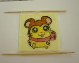 ライスぺーパーでお絵かきキャラ弁作り方5写真